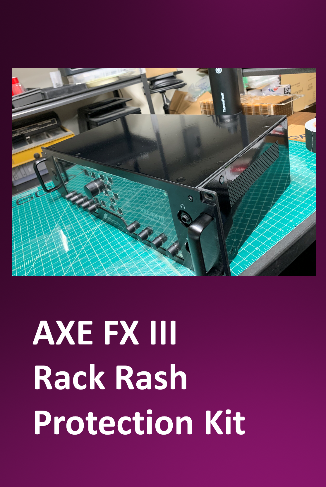 Fractal AXE FX III (3) Rack Rash Protection - International — Gear by CEBA